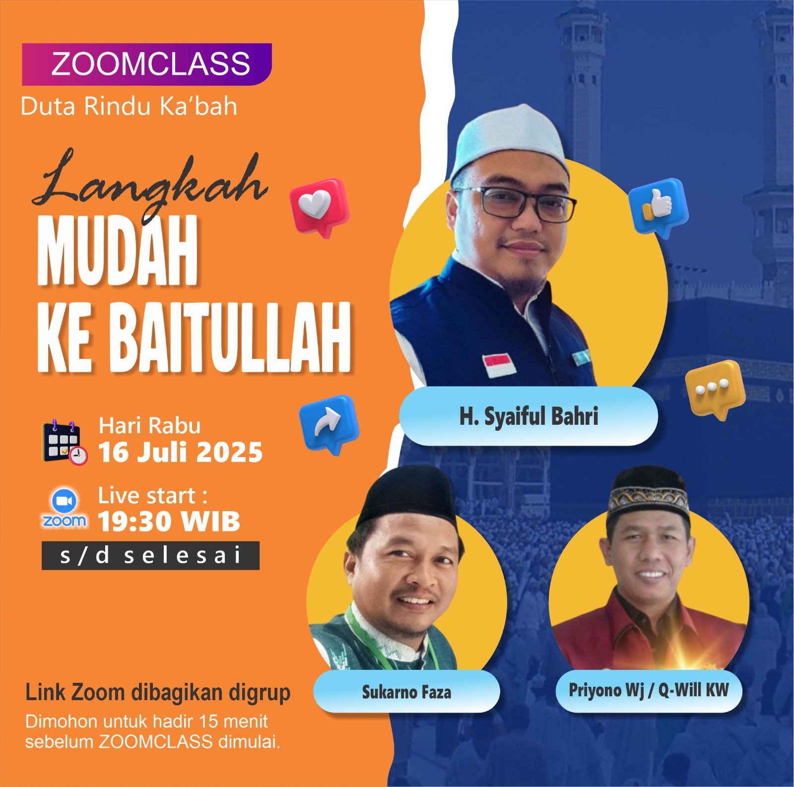 Seminar Langkah Mudah Ke Baitullah
