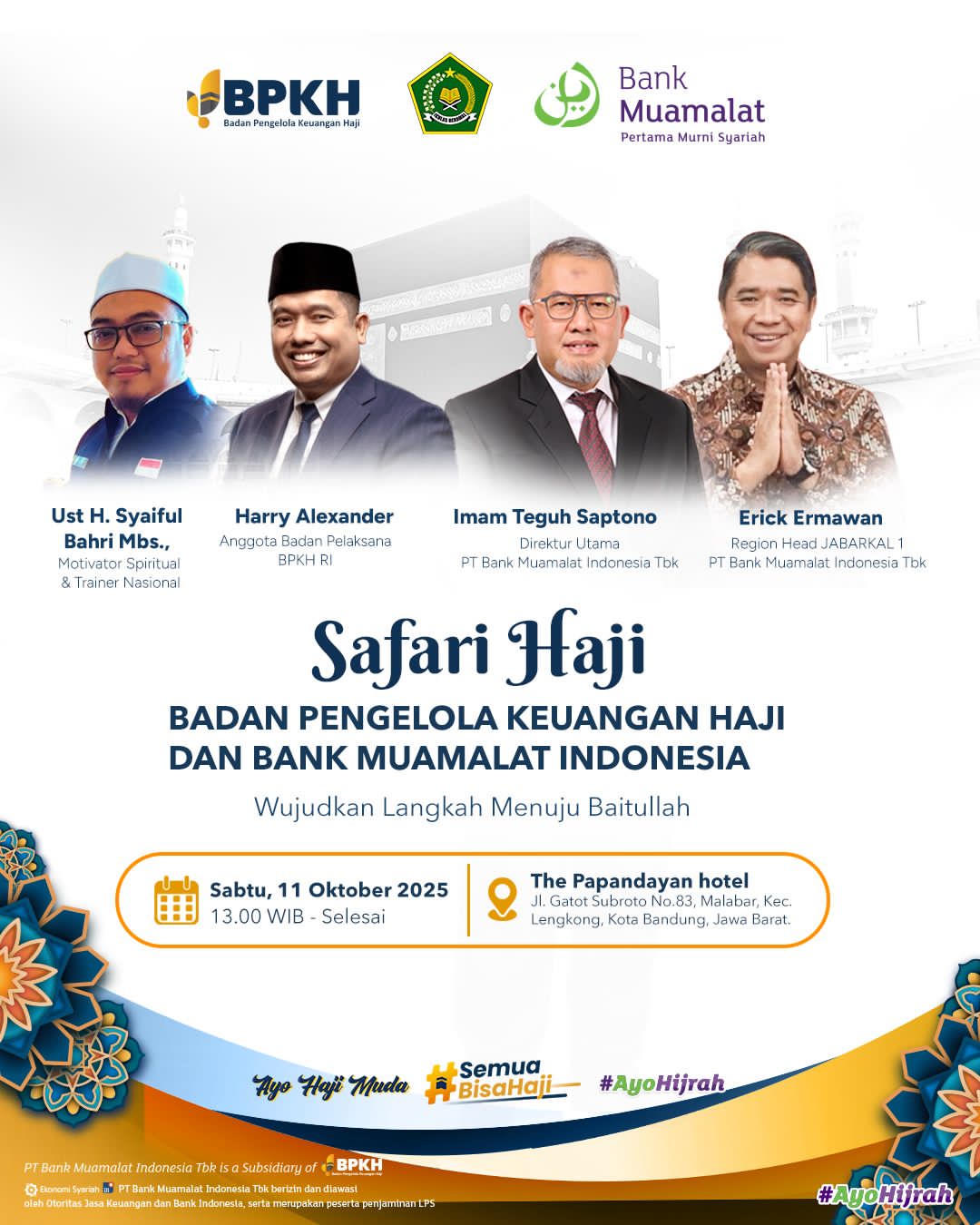 Safari Haji di Bandung