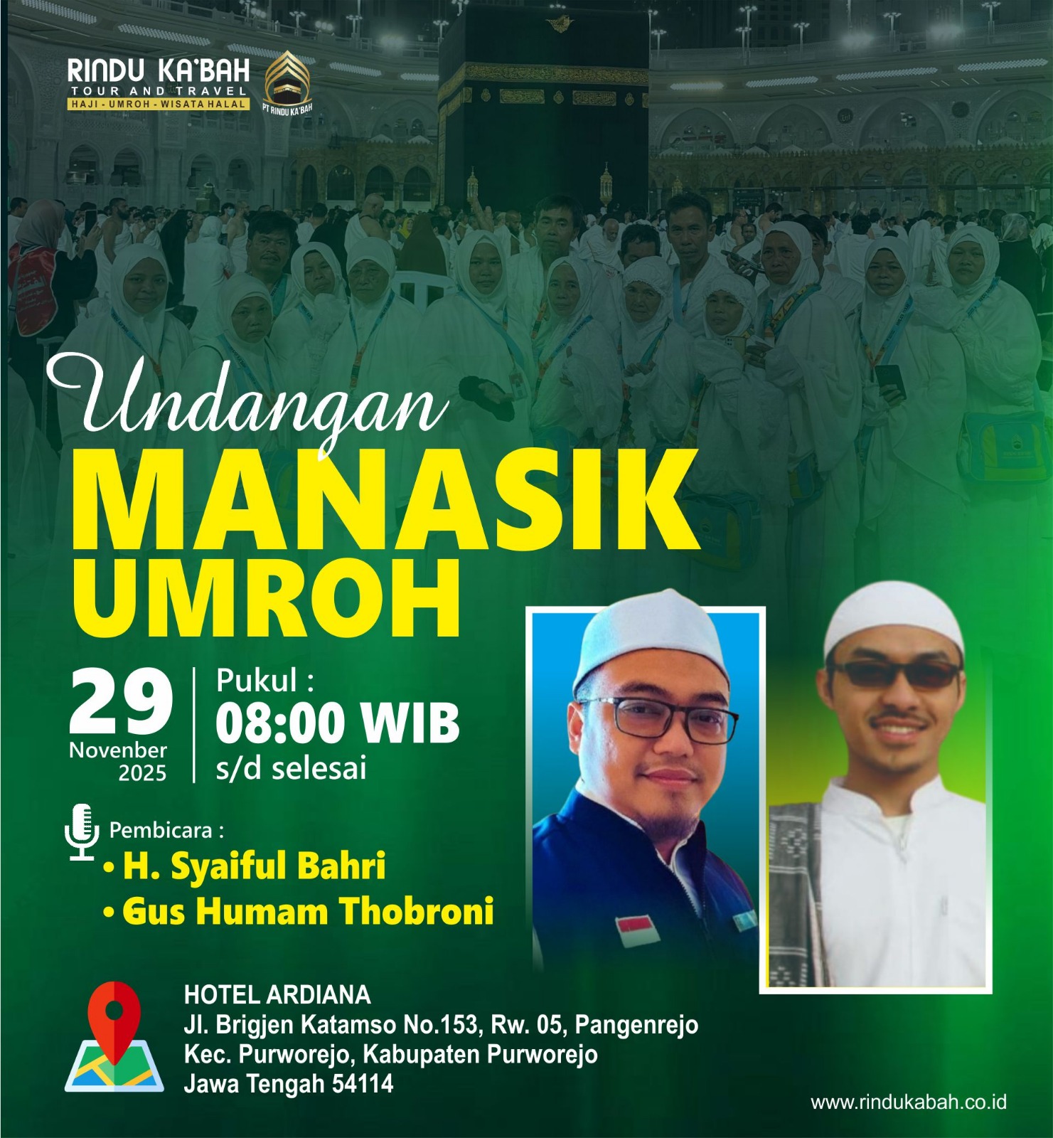 Manasik Umroh Rindu Ka'bah 