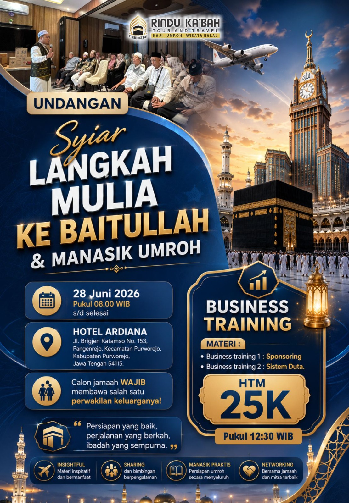 Syiar Langkah Mulia ke Baitullah dan Manasik Umroh