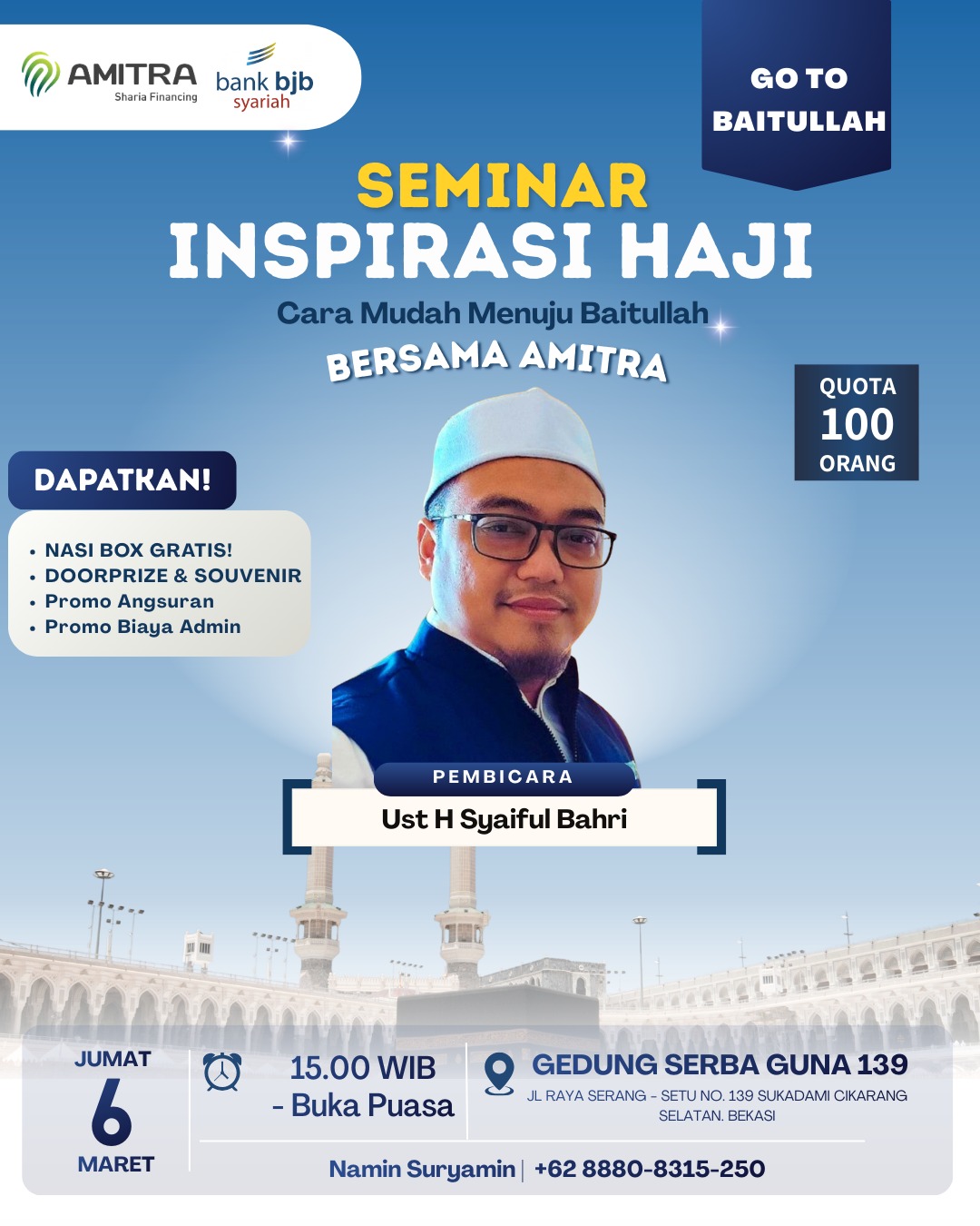 Seminar Langkah Mudah Ke Baitullah